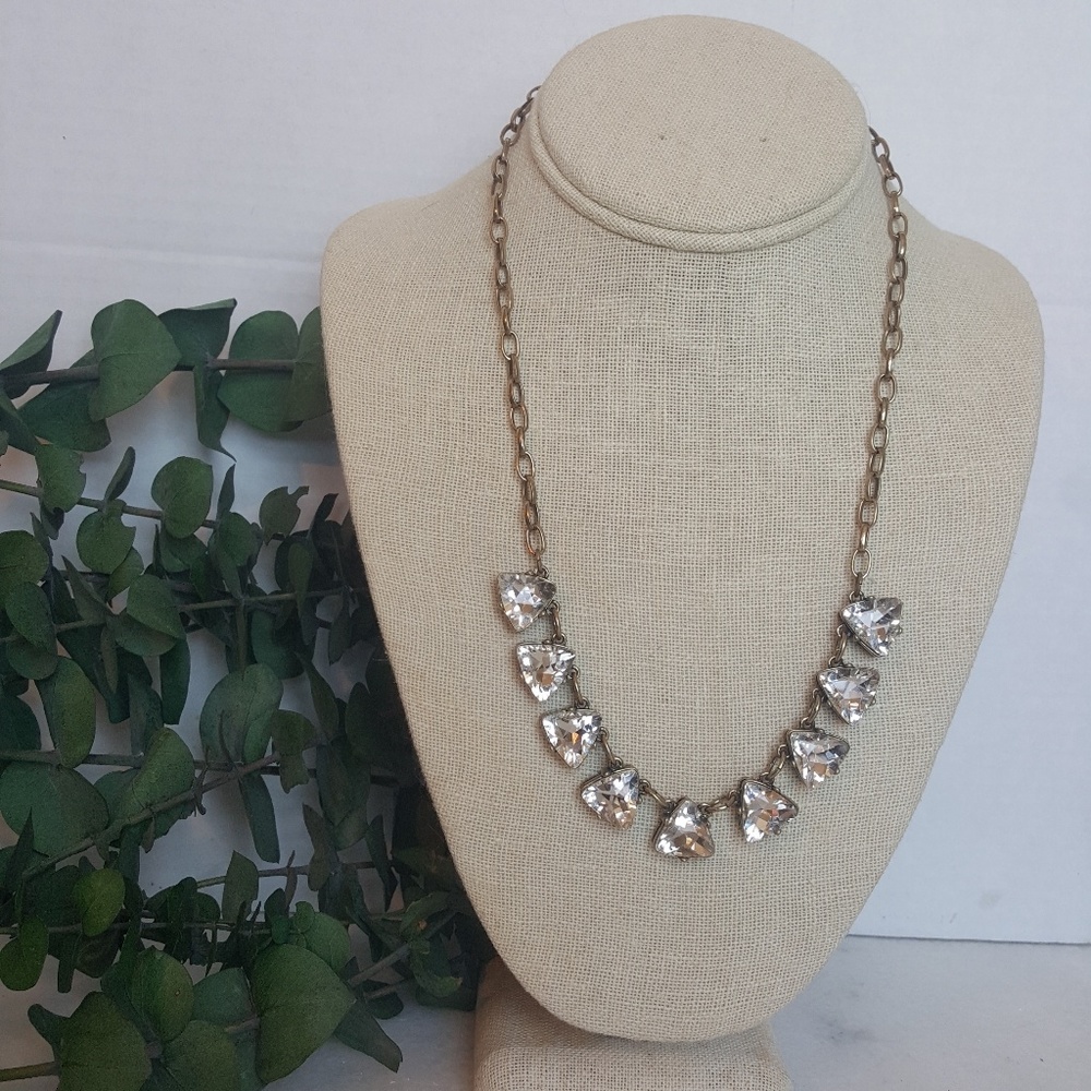 Loft Crystal Statement Necklace - image 2